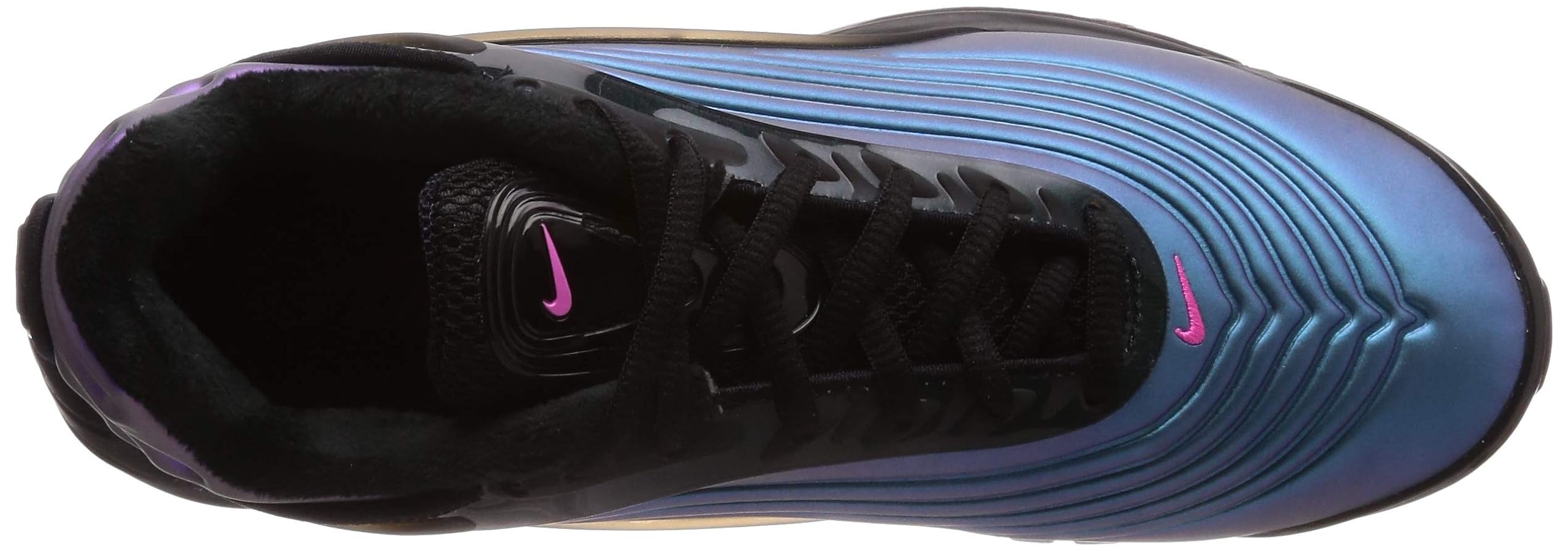 Amazon | [ナイキ] AIR MAX DELUXE メンズ BLACK/LASER FUCHSIA
